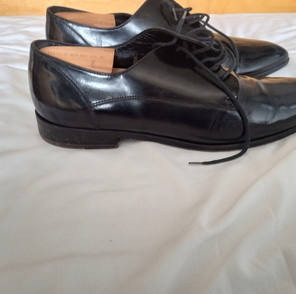 Black leather Dolce and Gabbana Dress Shoes size 8 - Picture 2 of 3